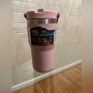 - Hydragear Tumbler Handle Meridian Steinless Steel Tumbler W/flip Flop St…